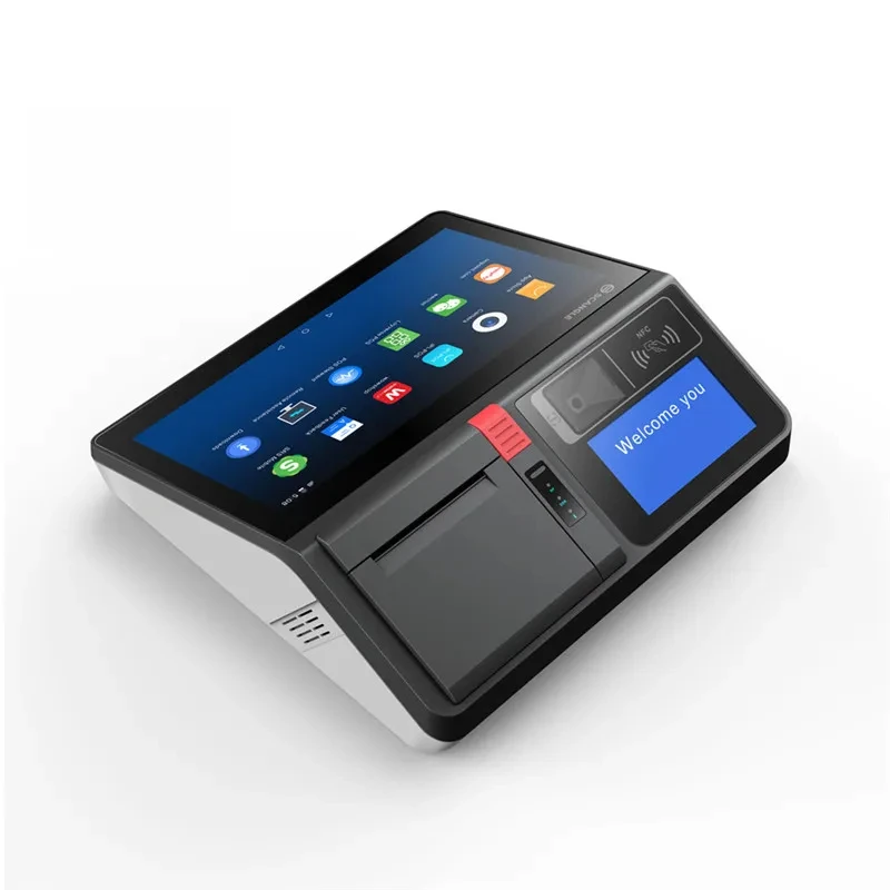 SGT-116A Business Retail Catering 11.6 Inch Touch Screen POS Terminal Cash Register Built-in 80mm printer Android System