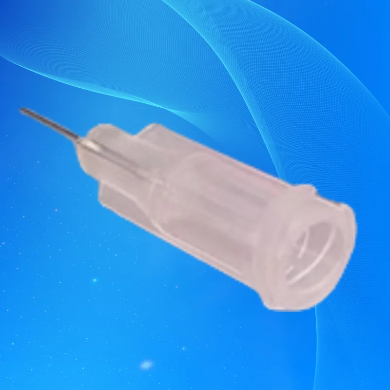 High Quality Non-Sterilized 100Pcs/Lot 27G 1/4'' Inch Stainless Steel Dispensing Screw Needles Clear Color Syringe Needle Tips