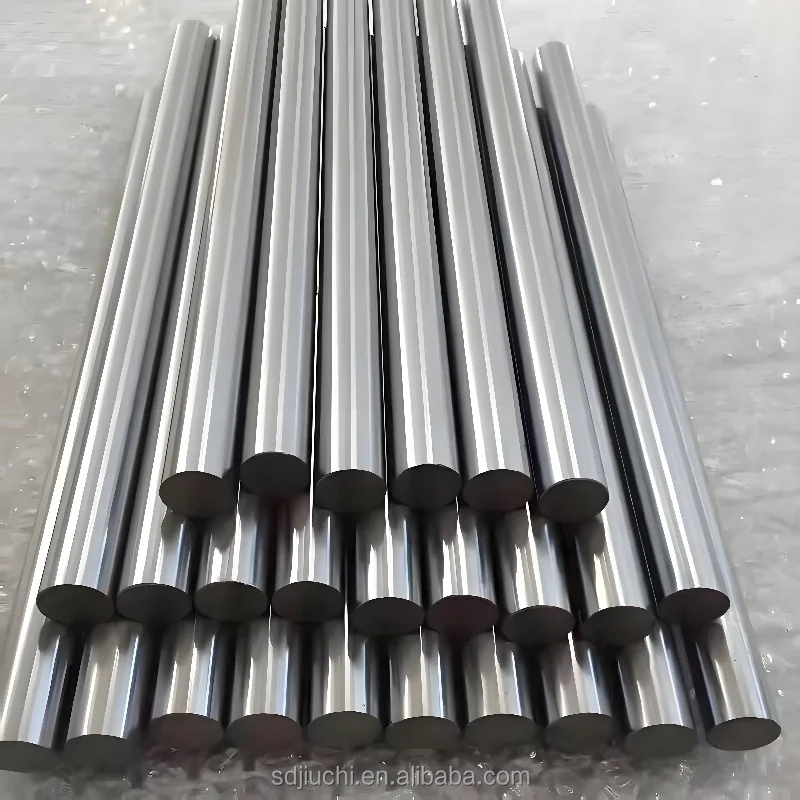 

High Strength Steel Piston Rod Solid Shaft Hydraulic Cylinders Pneumatic Systems Hard Chrome Plated