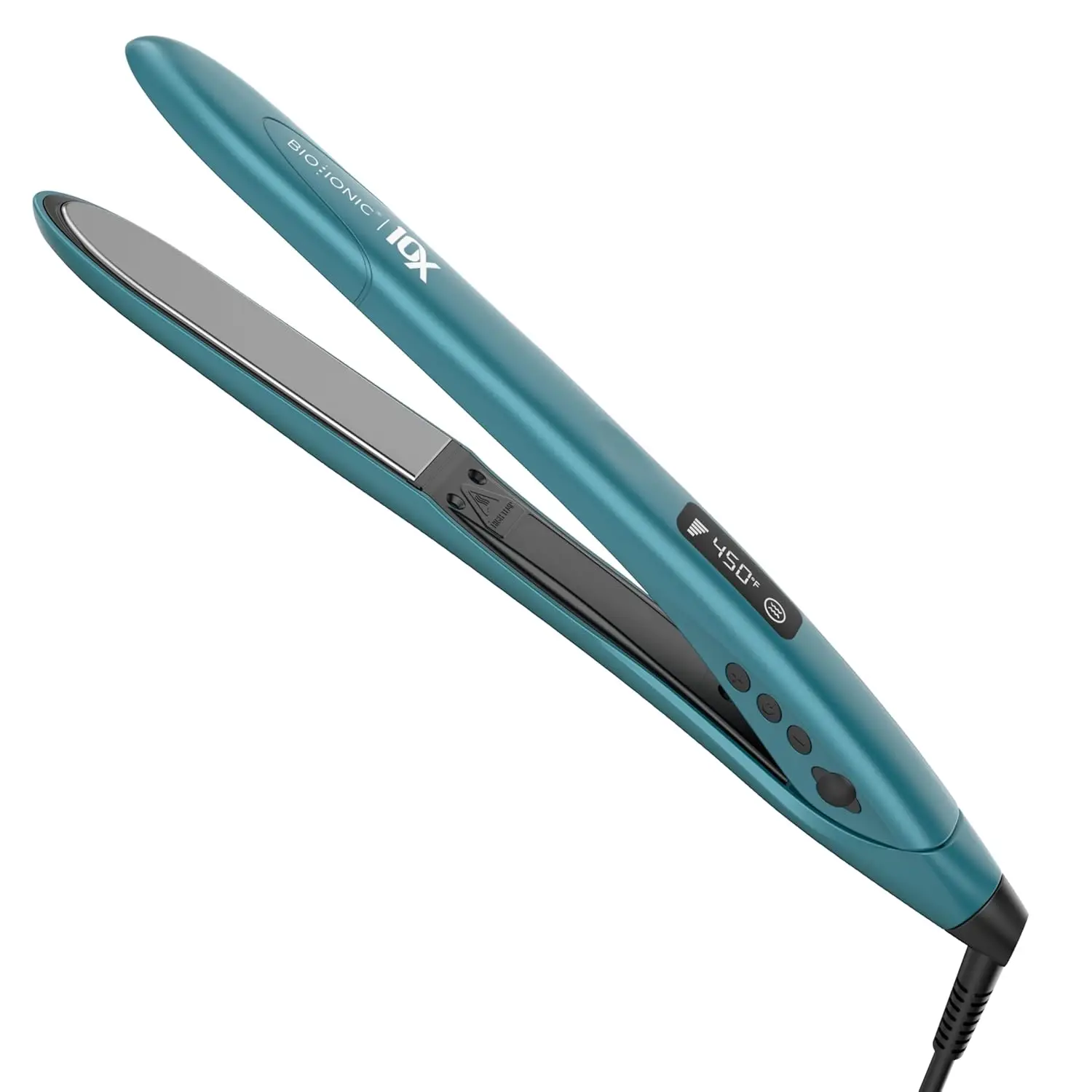 

1-Inch Sonic Vibrating Flat Iron for Straight and Wavy Hair with Ion Technology