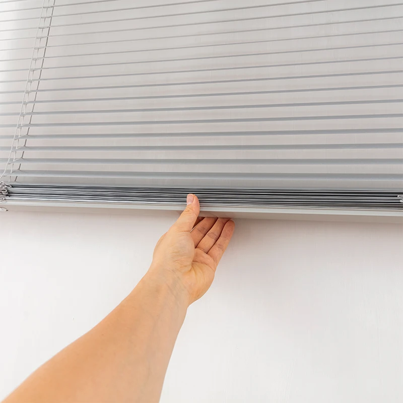 Customized munal cordless waterproof and oil-proof aluminum blinds for window