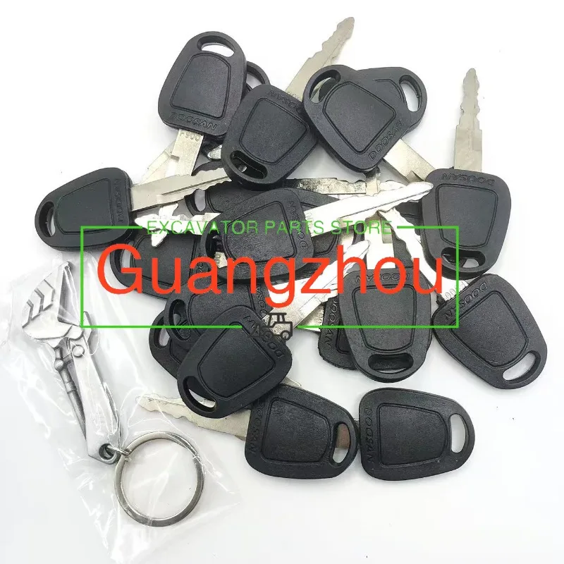 

Для Deawoo Doosan 10/20 шт. F900 ключ Bobcat Terex экскаватор тяжелое оборудование переключатель зажигания дверной замок аксессуары для двигателя