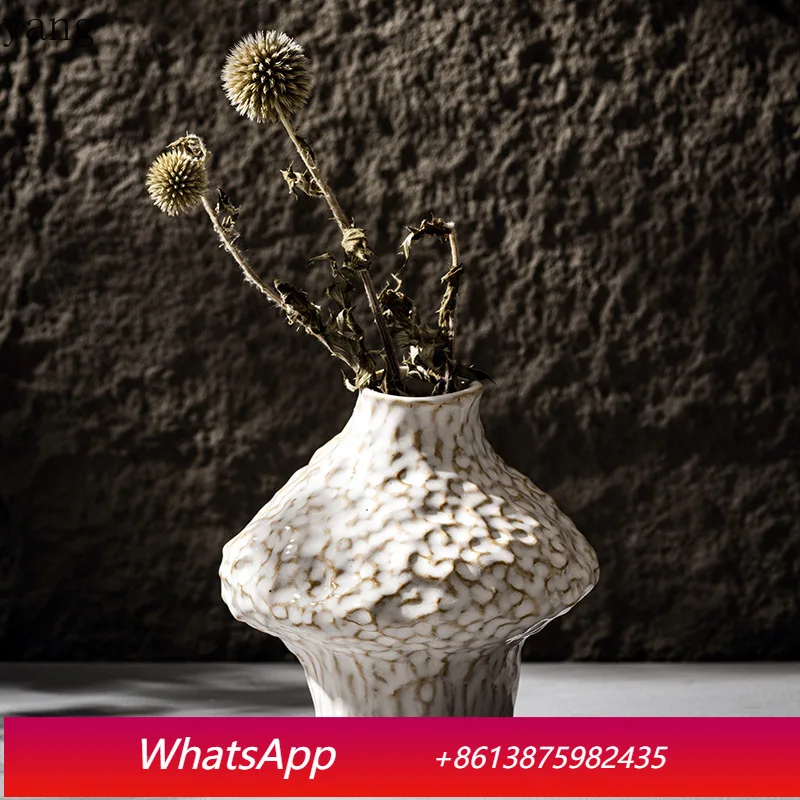 

CX ceramic vase living room flower arrangement dried flower hydroponic TV cabinet ornament