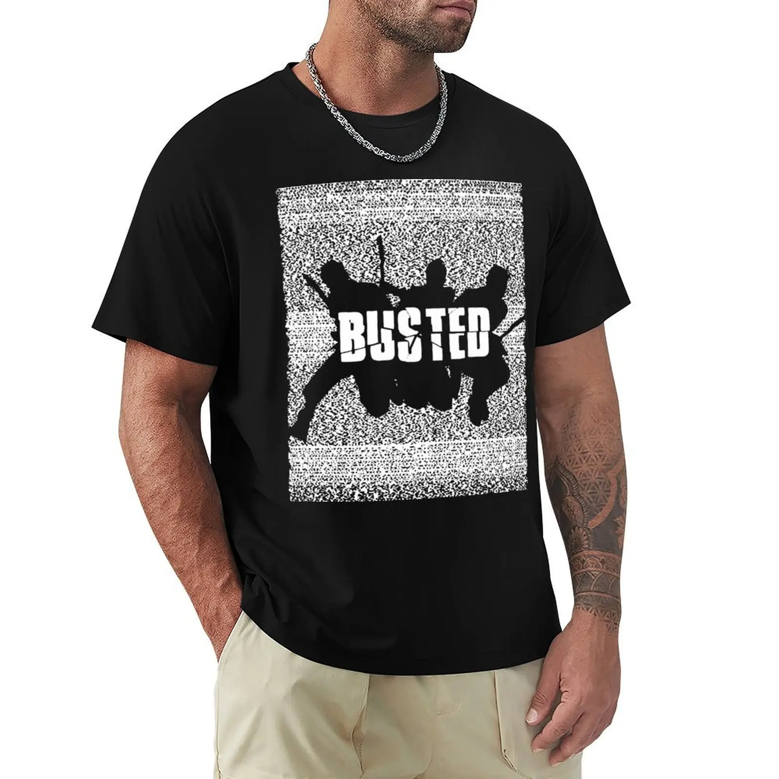 

BUSTED BAND T-Shirt summer clothes new gifts and t-shirts tees designer shirts mens graphic t-shirts anime