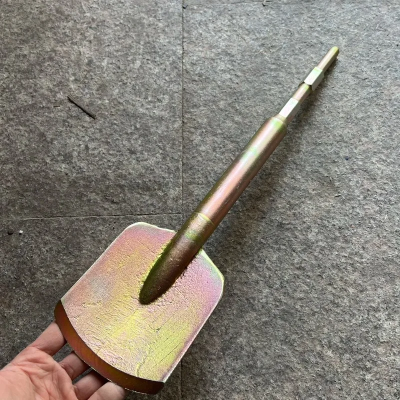 Small pickaxe to dig trees dig trenches and remove seedlings 6 angle wide flat chisel Alloy steel diamond shovel