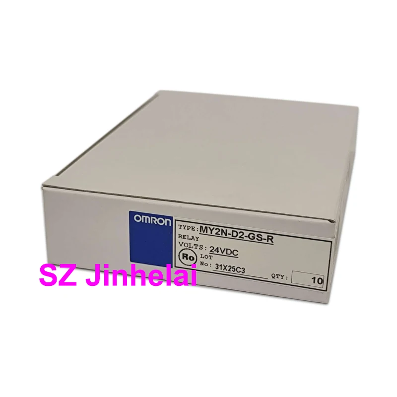 10pcs Omron MY2N-CR-GS MY4N-CR-GS MY2N-D2-GS MY4N-D2-GS -R Authentic Original Power Relay 24VDC 220/240VAC 110VAC