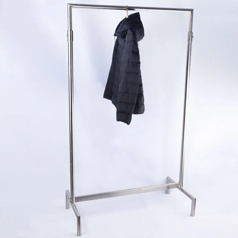 Floor Clothes Rack Metal Portable Support Stainless Steel Clothes Hat Rack Single Pole Drop Shipping Cabideiro House Furniture