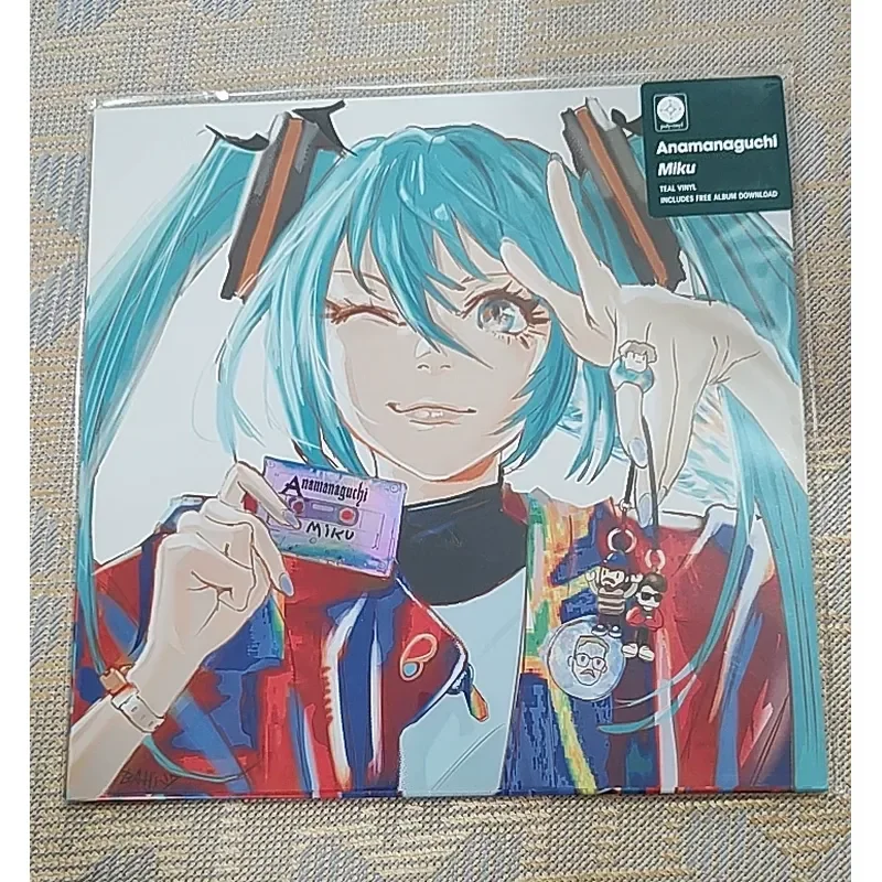 

Genuine Guarantee Anamanaguchi Miku Hatsune Miku Limited Green Glue LP Vinyl Record for Fans