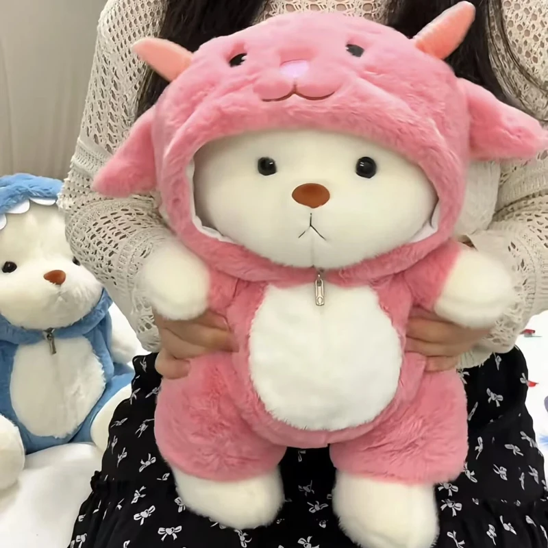 

Новая плюшевая игрушка, мягкие игрушки, плюшевый мишка, костюм, мягкая кукла, подходит для мальчиков и девочек на Рождество или дни рождения