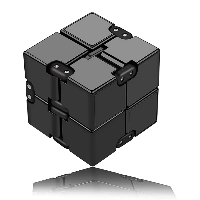 

Infinity Cube Fidget Toy, Sensory Tool Fidgeting Game For Kids And Adults, Cool Mini Gadget Best For Stress And Anxiety Relief