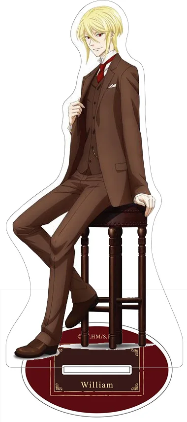 Anime Fans Gifts Moriarty the Patriot William Moriarty HD Figures Acrylic Stand Desktop Ornament Series About15cm
