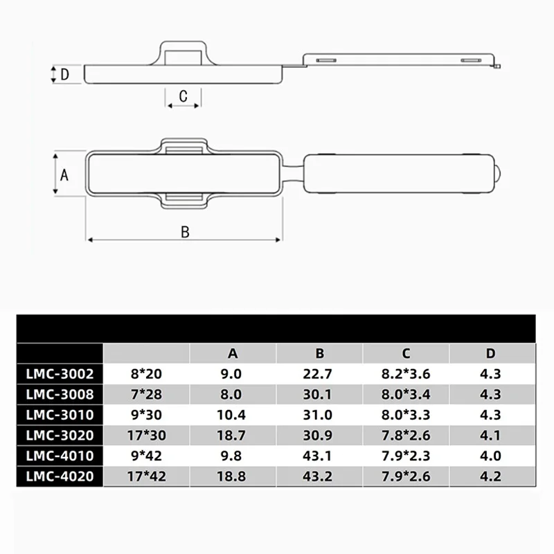 100pcs Transparent Plastic cable tie Marker Label Tag Box Waterproof Wire Sign Name Holder Display Identification Seal Case - Image 6