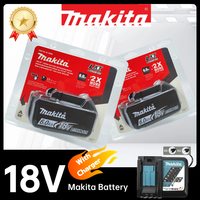 Original For Makita 18v 6Ah With Charger Rechargeable Lithium Ion BL1850  Makita 18 v Battery BL1830BL1840 Power Tool Battery