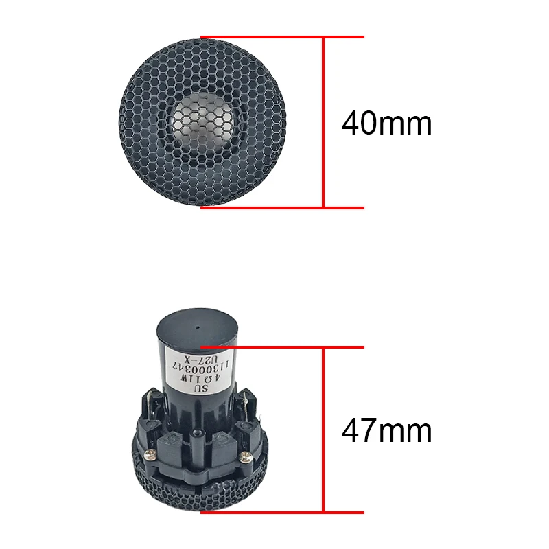 1PC GHXAMP For B&W Super Tweeter Titanium Film Nautilus Design With Sound Cavity Catheter Wave Cancellation Horn