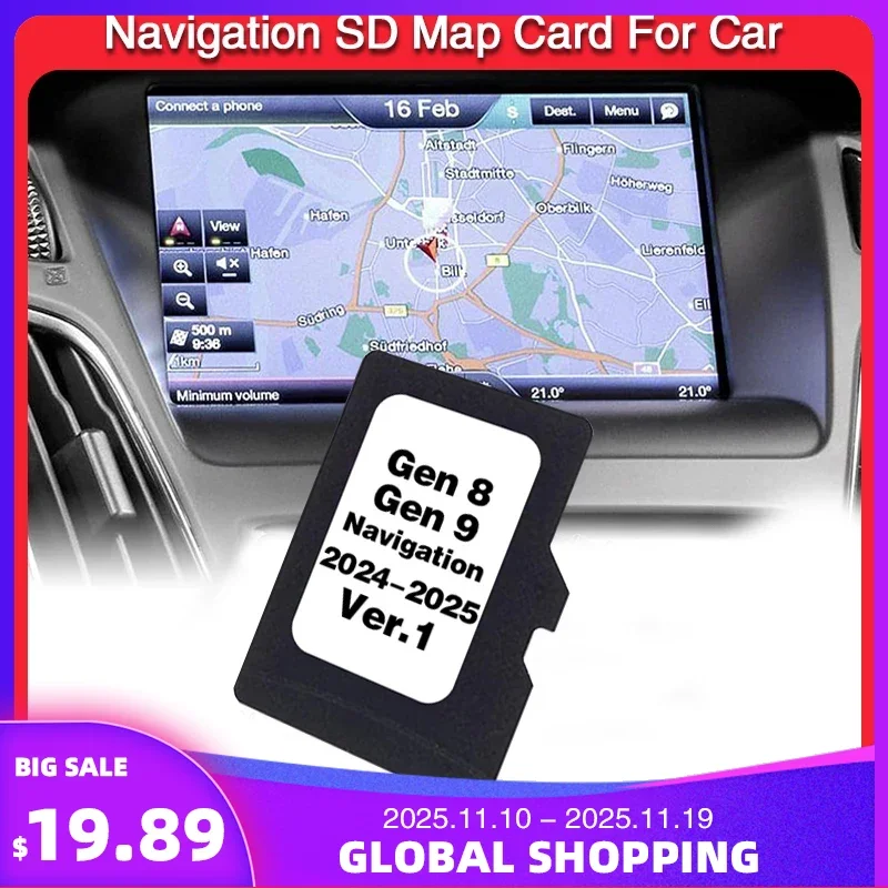 

2024/2025 for Lexus CT/ES/GS/IS/LS/LX/NX/RC Car 2024/2025 Navigation Maps Europe UK TF Card V1 GEN8 GEN9 for Toyota Land Cruiser