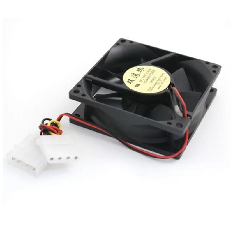 

New 8025 8CM 80mm Chassis Fan 12V 0.6A FFB0812SH High Speed Cooling Fan Violence 80*80*25mm