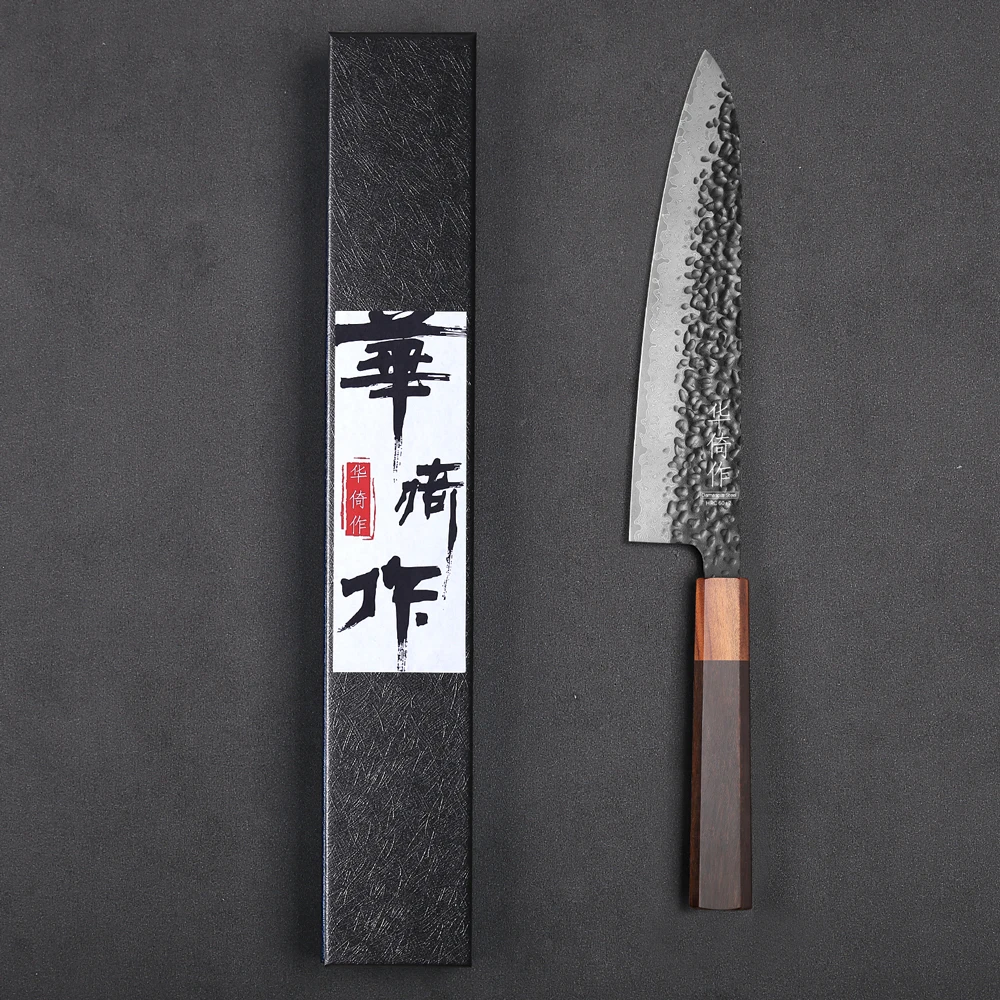 

8-inch Japanese Hand Forged Chef Knife 67 Layer Damascus Steel Professional Kitchen Knives Sharp Slicing Cleaver Cooking Tools