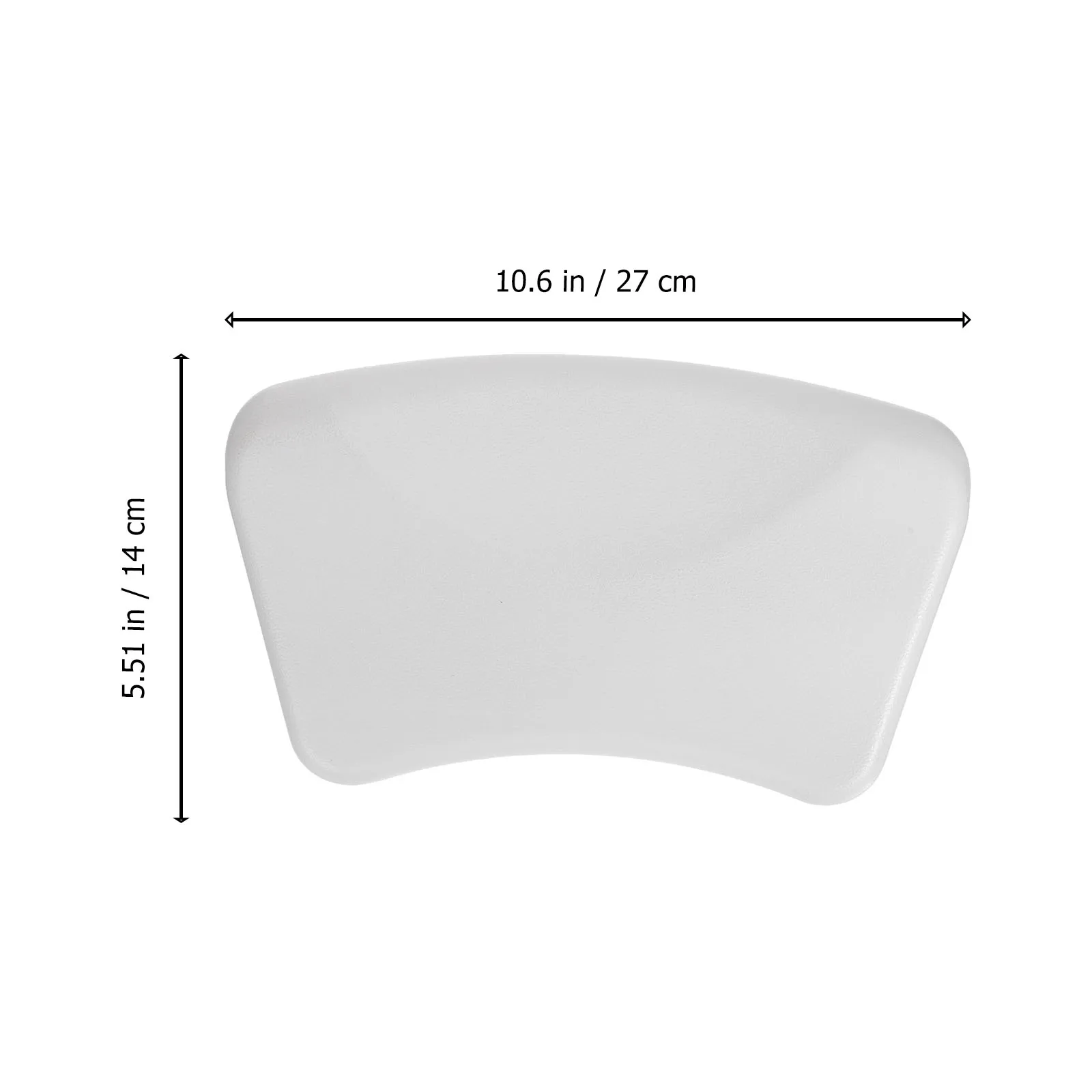 

Bathtub Pillow Suitable for Most Bathtubs Pillows Cushion Headrest Pu Accessories