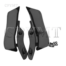 Adjustable Motorcycle Upper Batwing Fairing Accents Wind Deflector Air Deflector fit For Harley 15-up Road Glide FLTRX 15-up