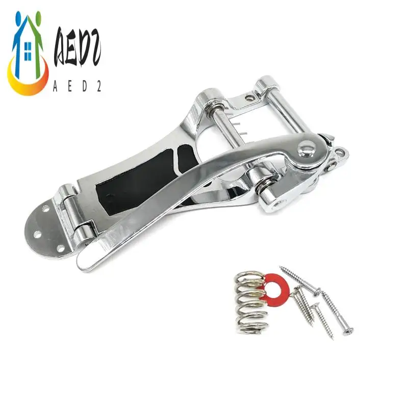 

AED2-гитара Vibrato Bridge Lp, большая рокерная струнная пластина, мост для электрогитары, аксессуары для инструментов Vibrato