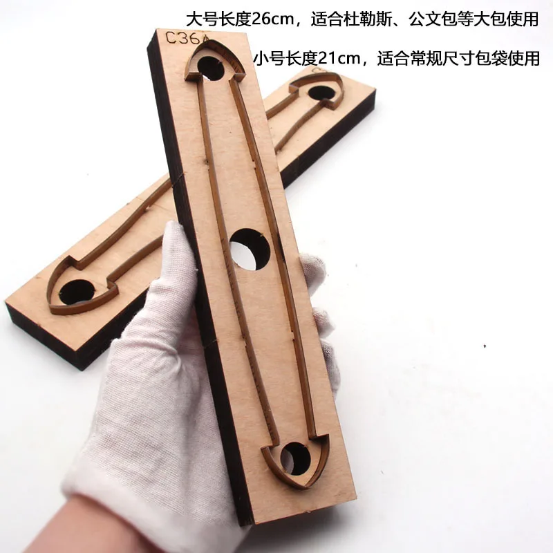 1Pcs Japanese Steel Leather Cut Die For DIY Making Leather Bag Handle Cutting Die Knife Mold Metal Leather Accessories Punch