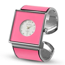 Fashion Casual Women's Simple Dial Wristwatch Elegant Charming Bracelet Quart Watches for Lady relojes para damas