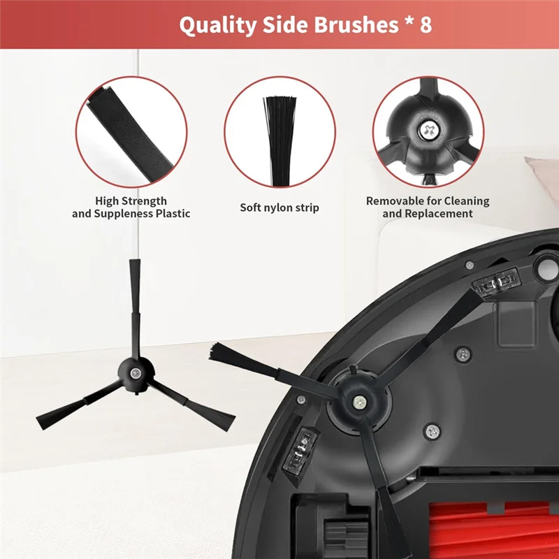 9M-комплект запасных частей, аксессуары для Roborock S8/S8 +/S8 Pro Ultra, комплект аксессуаров для робота-пылесоса, инструмент для чистки