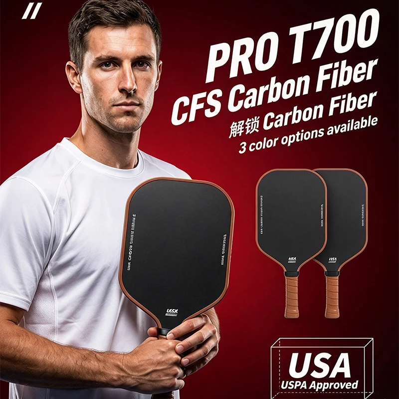 Carbon Fiber T700 Full Set Pickleball Rackets – Best-Selling Pickleball Rackets