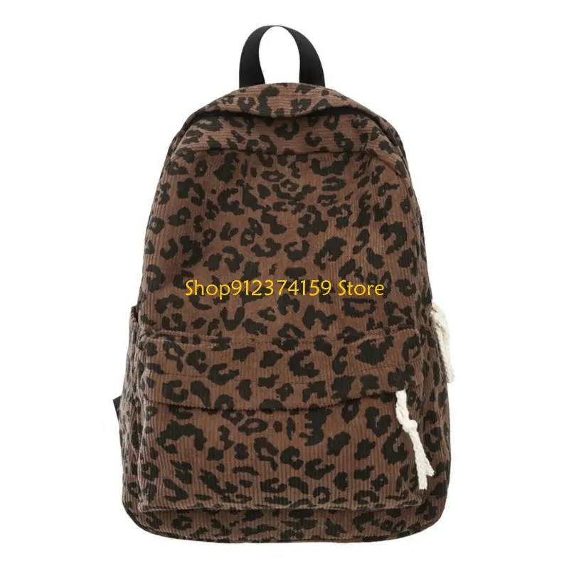 

G5AE дорожный рюкзак для подростков и девочек, рюкзаки для ноутбука, рюкзак с леопардовым принтом, школьная сумка для студентов,