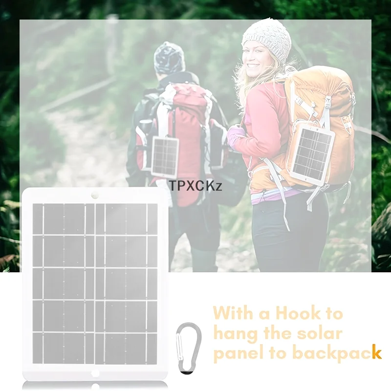 /TPz/Solar Panel Portable For Fast Phone Charging,Outdoor Mini Solar Charger Outdoor Portable Solar Cell Plate
