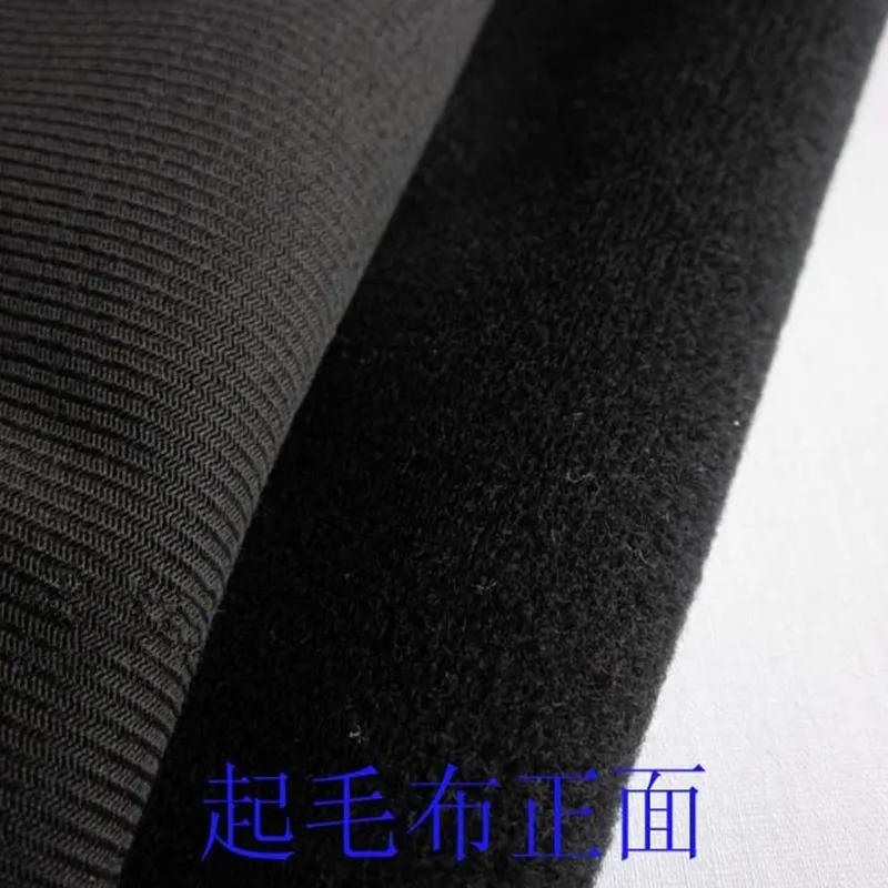 15-30cm width 2m/Roll Ultra-thin&Soft Brushing Fabric loop&Injected hook for baby clothing Adhesive Fastener Hook loop Tape