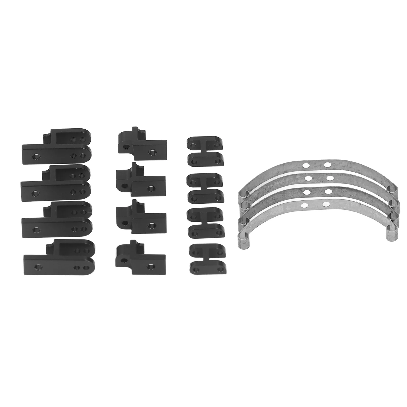 RC Leaf Spring Suspension Alluminum Alloy Leaf Spring Suspension Bar Fit For WPL B4 24 1/16 RC Car