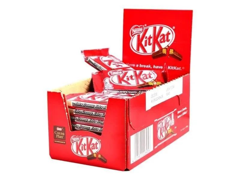 Kit Kat Latte 41,5gr T 1x24 Unidades