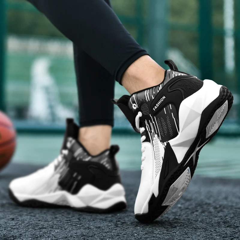 Męskie buty wiosną i jesienią 2023 nowe buty typu tide letnie buty do koszykówki studenci sportowi 46 plus rozmiar 47 trampki 48 wysokie do