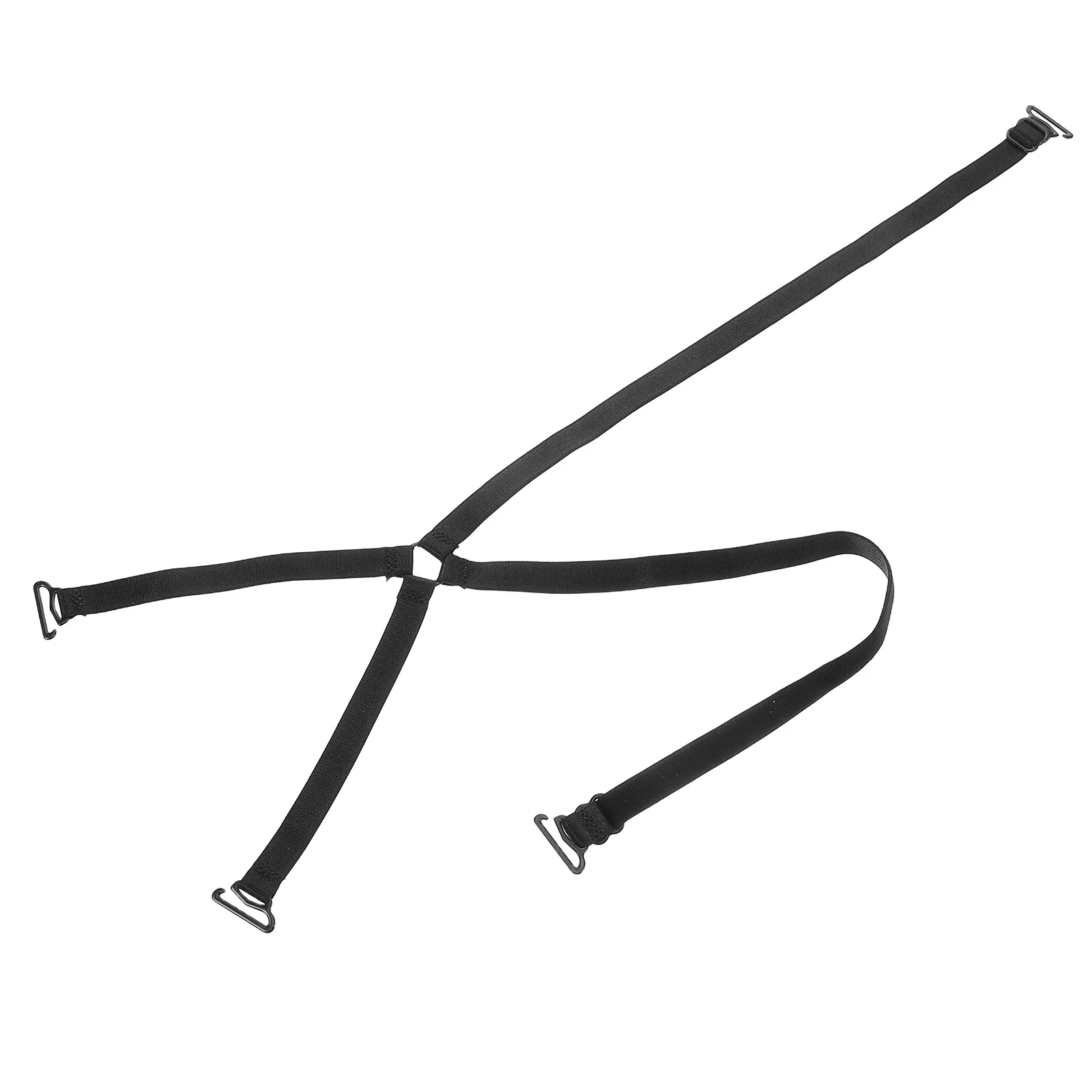 Unsichtbarer BH-Träger, verstellbar, überkreuzter Rücken, dehnbar, dekorativer Ersatz-Schultergurt für Kleider, Dessous, Damenmode