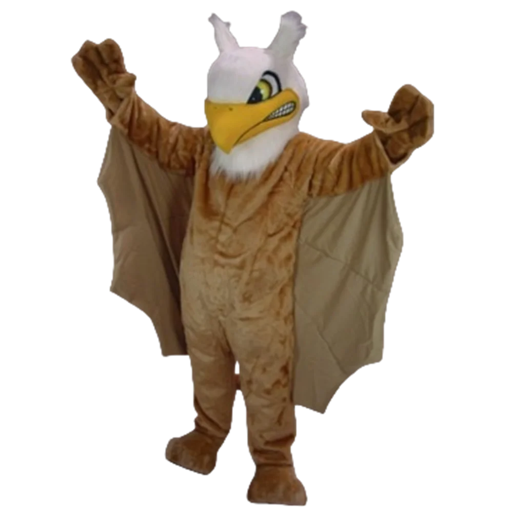 Best Mascot Griffin Mascot Costume Cartoon Character Stage costumes Fancy Dress Outfit Suit for Carnival SW767