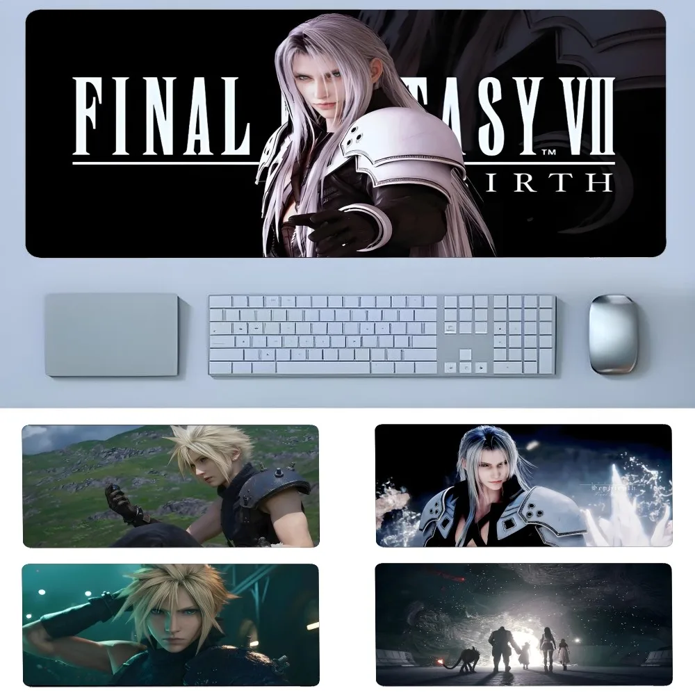 

Game F-Final Fantasy VII Rebirth Mousepad New Arrivals Large Gaming Mousepad L XL XXL Gamer Mouse Pad Size For Keyboards Mat