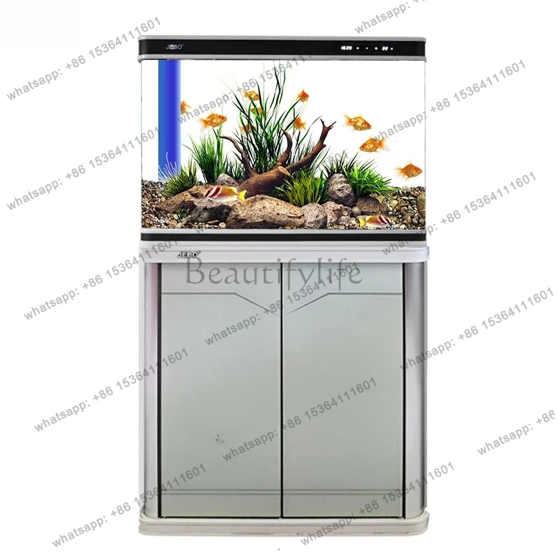

Large and Medium-sized Glass Aquarium Water-free Living Room Household Bottom Filter Goldfish Tank