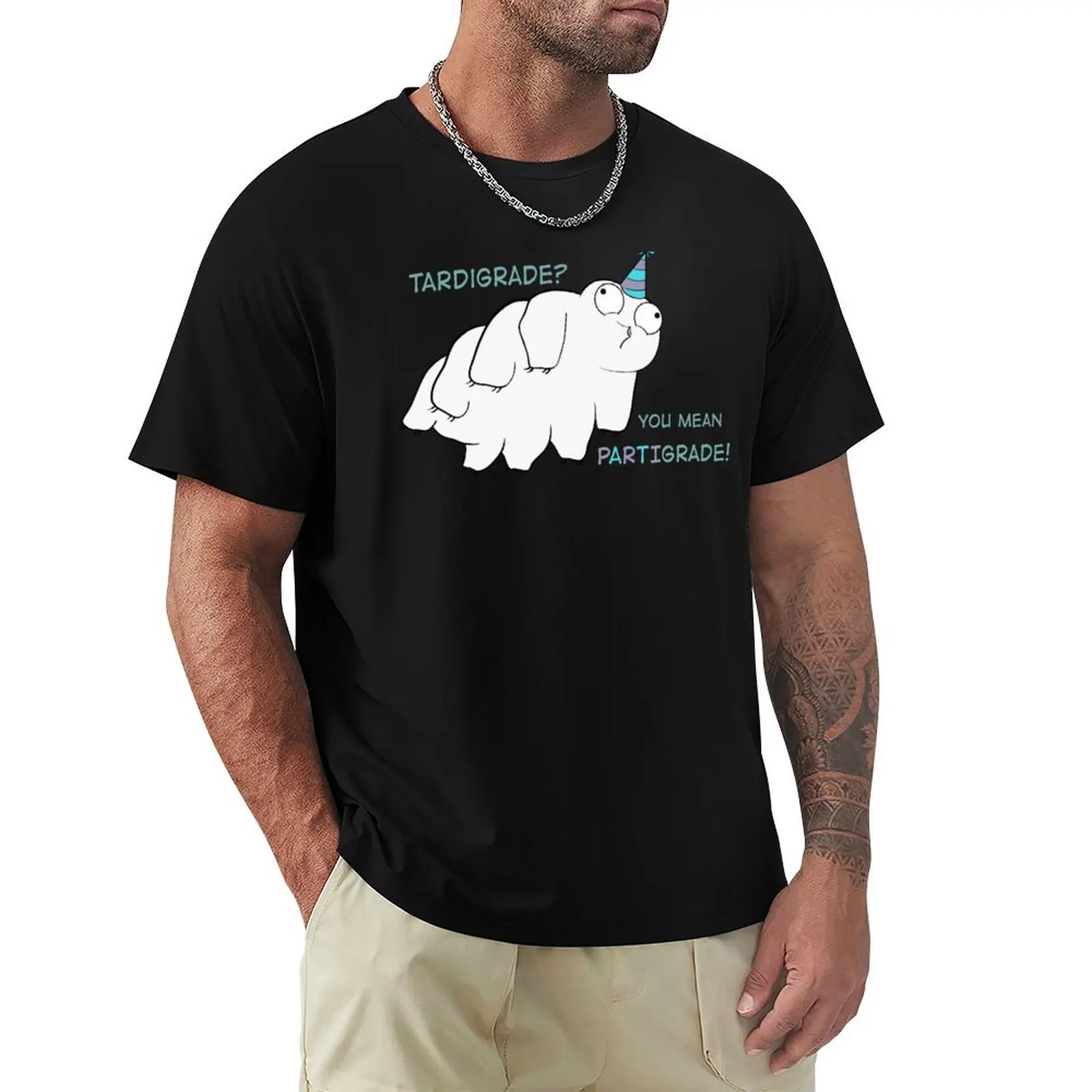 Partigrade Tardigrade T-Shirt Relaxed Fit Casual Short Sleeve Top