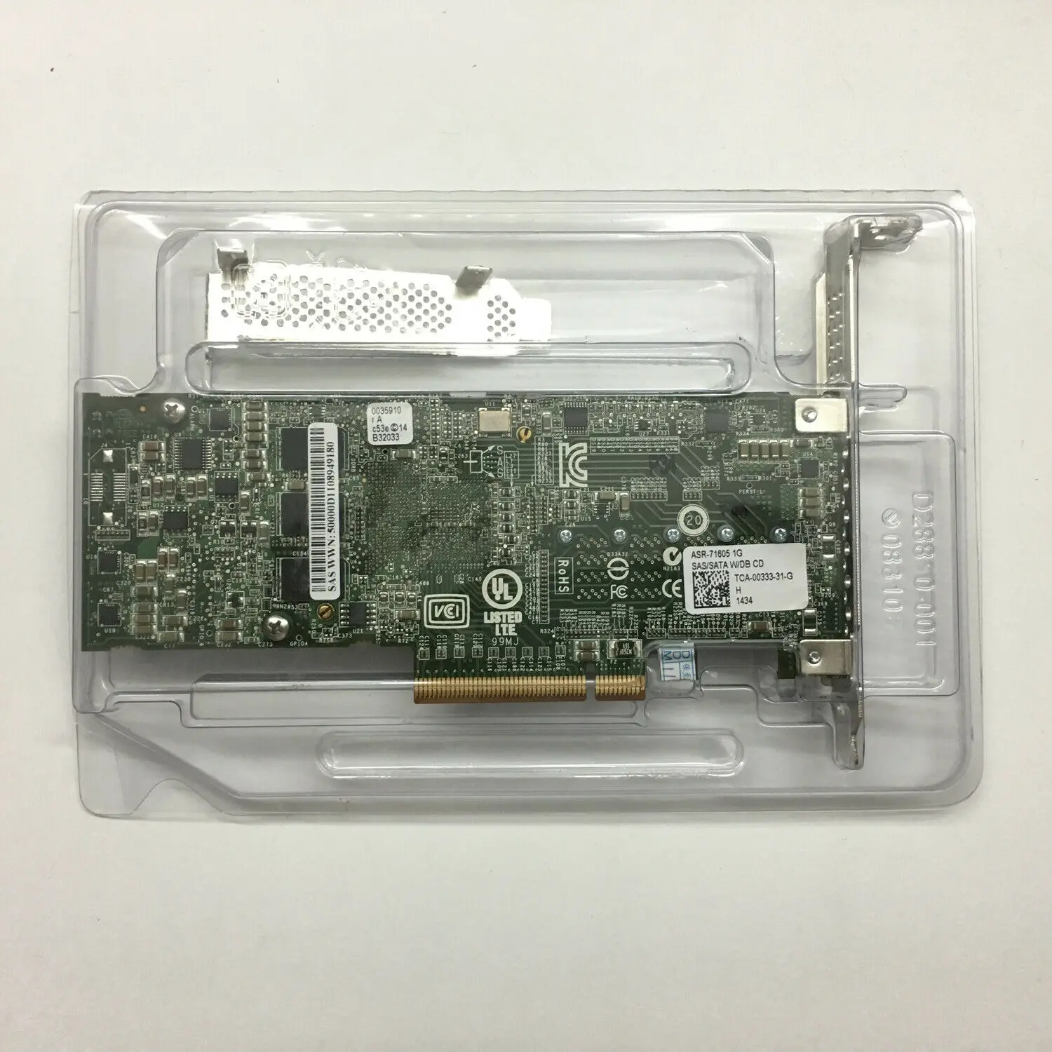 Imagem -03 - Adaptec-cartão Raid Asr71605 16 Portas 2274400-r Afm-700 1gb de Cache e Bateria Bbu