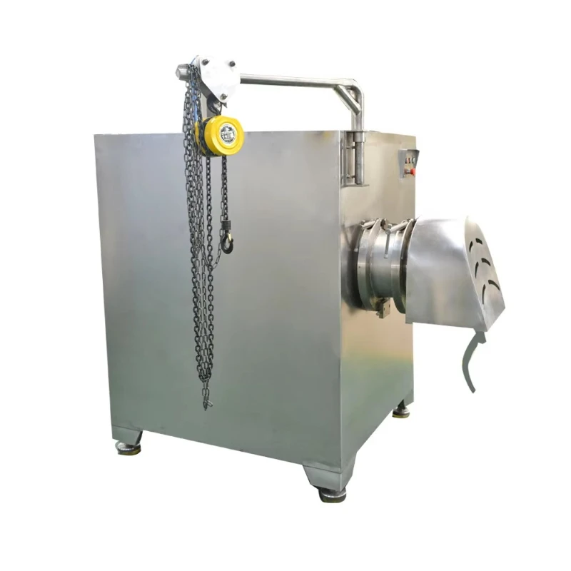 Automatic electric meat processing machinery frozen large meat grinder