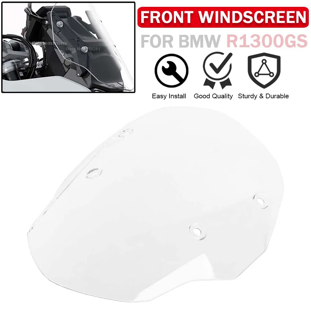 For BMW R1300GS 2024 R 1300 GS GSR1300 R 1300GS Windshied Motorcycle Front Wind Deflector Screen Protective Cover Windscreen