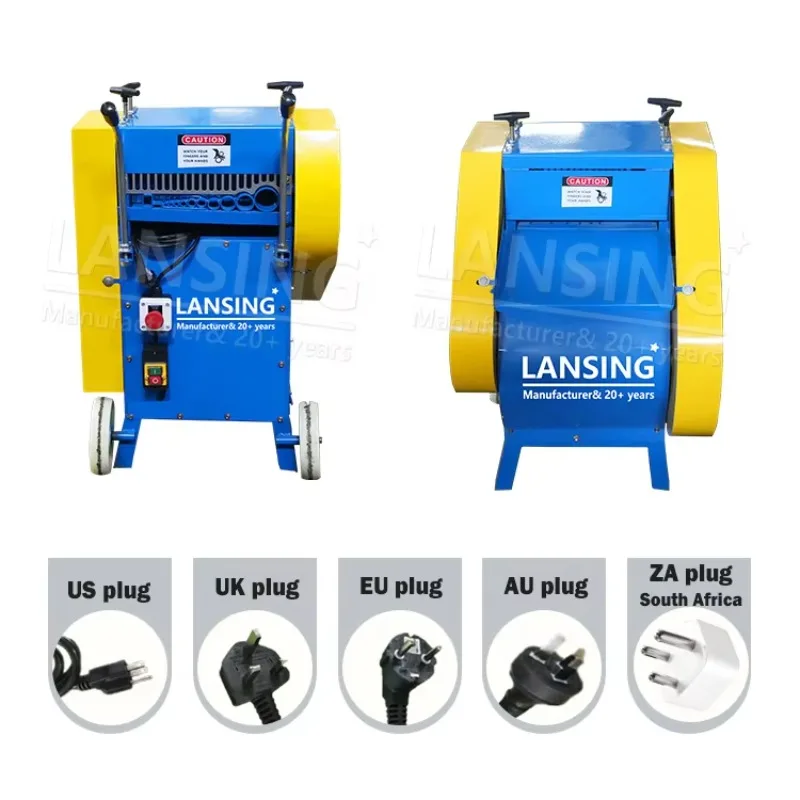 F50-1 Compact Portable Automatic Dual-Blade Wire Stripping Machine Basic Entry-Level Cost-Effective Model CE Certified