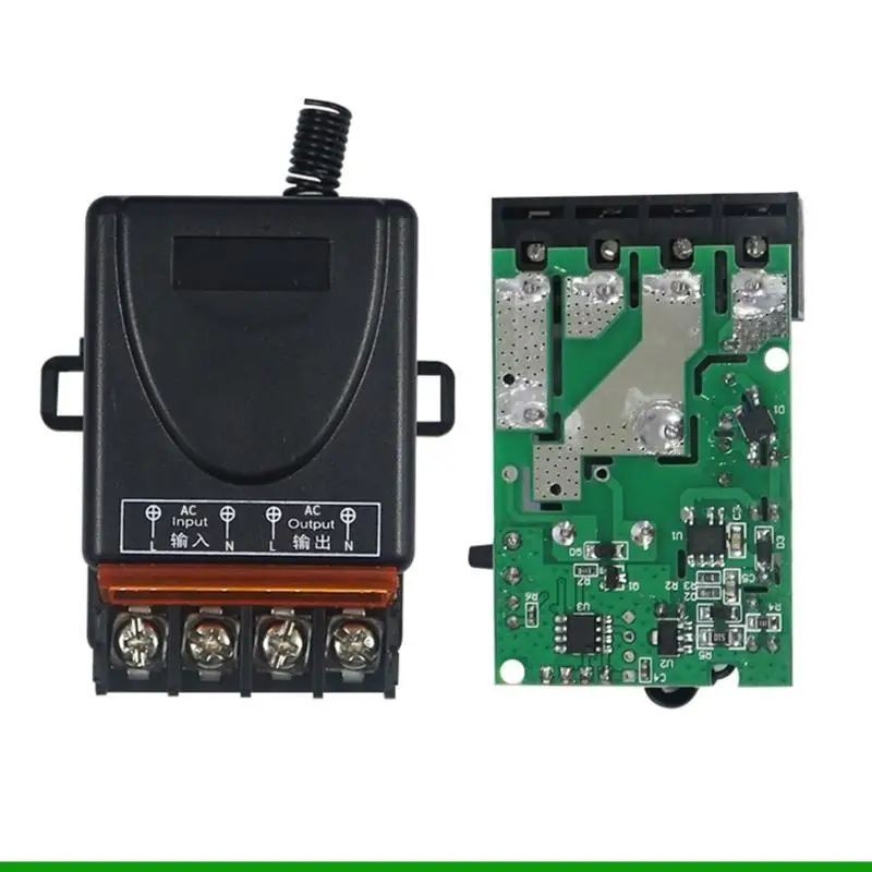 U55C Wireless RF Remote Control Switch DC12-48V Factory Light Single Water Transmitter 3000W High Power Receiver