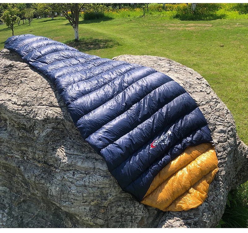Kamperbox Ultraleichter Daunenschlafsack Camping Outdoor Camping Schlafsack Daunen UL250 – Detail 10