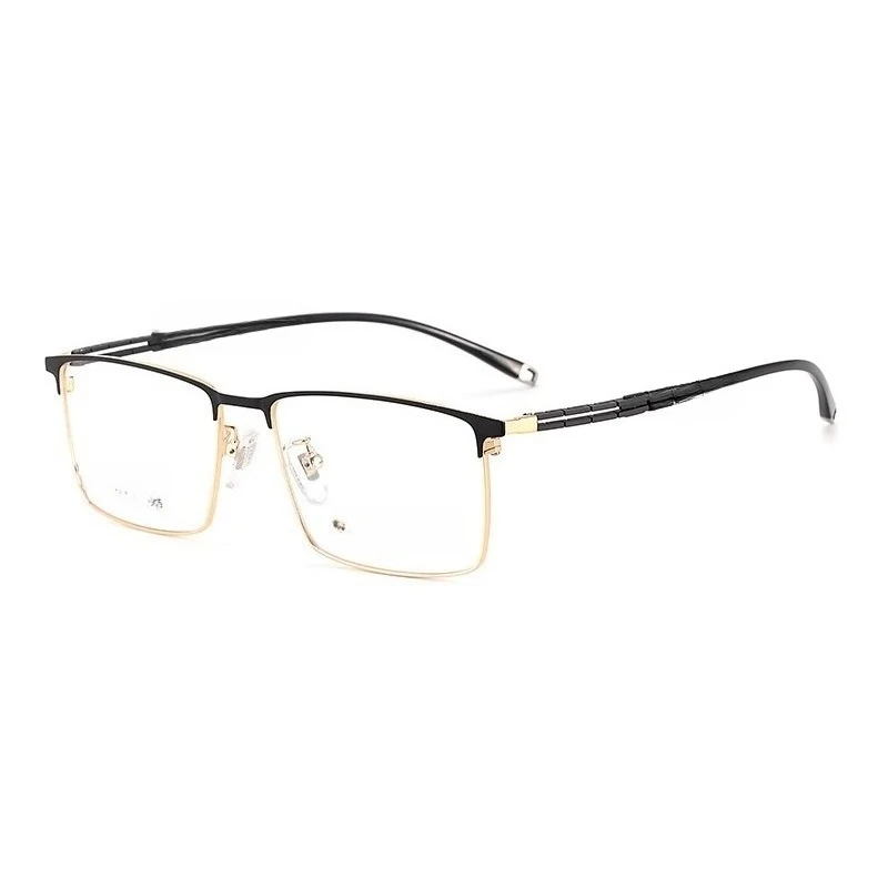 

Simple pure titanium glasses frame organ legs spring legs ultra-light glasses frame