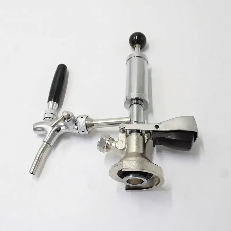 Beer Pump Stainless Steel Reusable Beer Keg Tap Party Pump for Homebrew Equipment Picnic Parties Family Gatherings