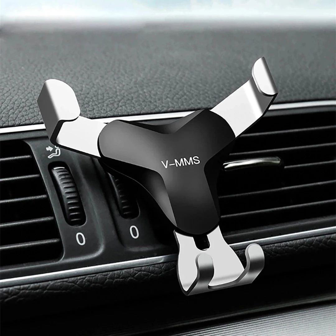 Gravity Car Holder For Phone in Car Air Vent Mount Clip Cell Holder No Magnetic GPS Mobile Phone Holders For iPhone 12 Samsung