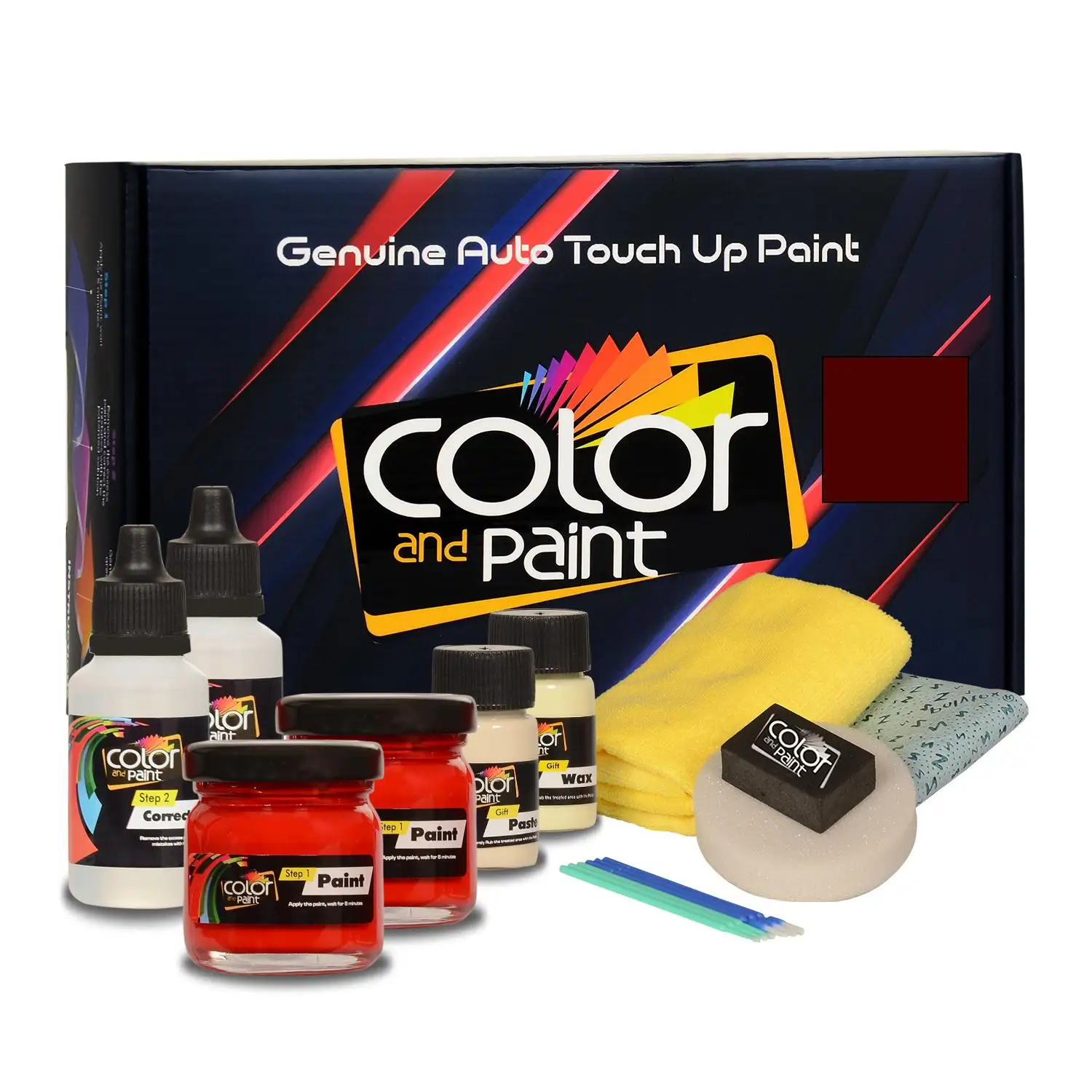 Color and Paint compatible with GMC Automotive Touch Up Paint - DESCENT VIOLET PEARL MET - WA490C - Basic Care