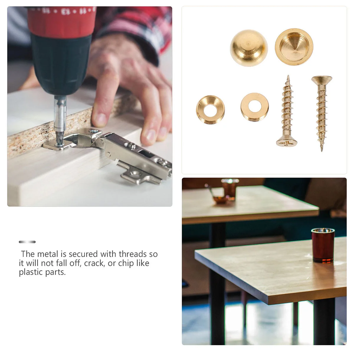 16 قطعة مرآة نحاسية سميكة مسمار أثاث متين برغي مسمار واضح موضوع مطابقة قبعات للأثاث الزجاجي لوح خشبي